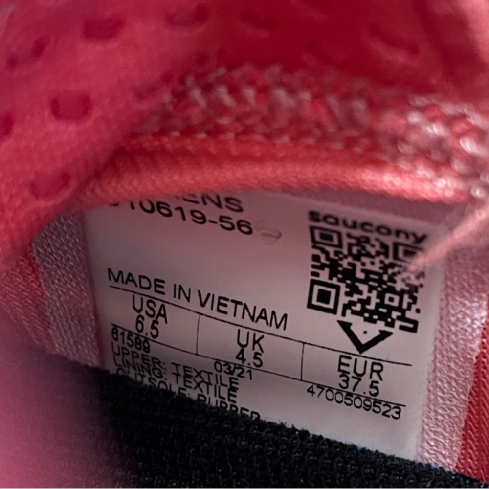 Saucony Women's Athletic Shoes in Pink - Picture 5 of 5
